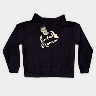 Sinead O'Connor Iconic Hits Kids Hoodie